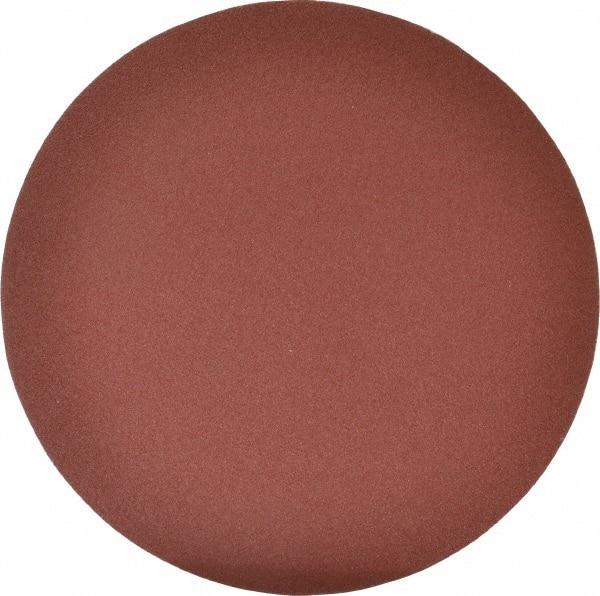 Made in USA - 8" Diam, 100 Grit Aluminum Oxide Adhesive PSA Disc - Fine Grade, X Weighted Cloth Backing, For Low Speed Dual-Action Sanders, Random Orbital Sanders - Makers Industrial Supply