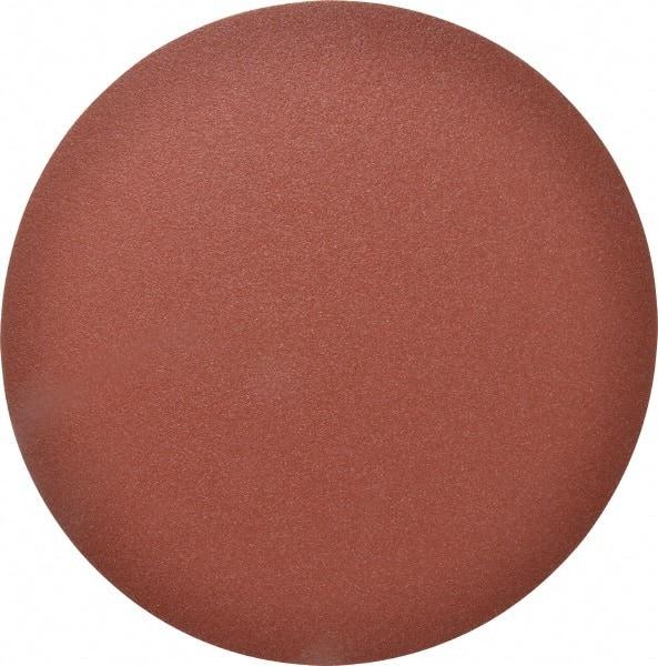 Made in USA - 12" Diam, 60 Grit Aluminum Oxide Adhesive PSA Disc - Medium Grade, X Weighted Cloth Backing, For Low Speed Dual-Action Sanders, Random Orbital Sanders - Makers Industrial Supply