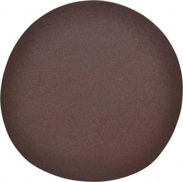 Made in USA - 14" Diam, 40 Grit Aluminum Oxide Adhesive PSA Disc - Coarse Grade, X Weighted Cloth Backing, For Low Speed Dual-Action Sanders, Random Orbital Sanders - Makers Industrial Supply