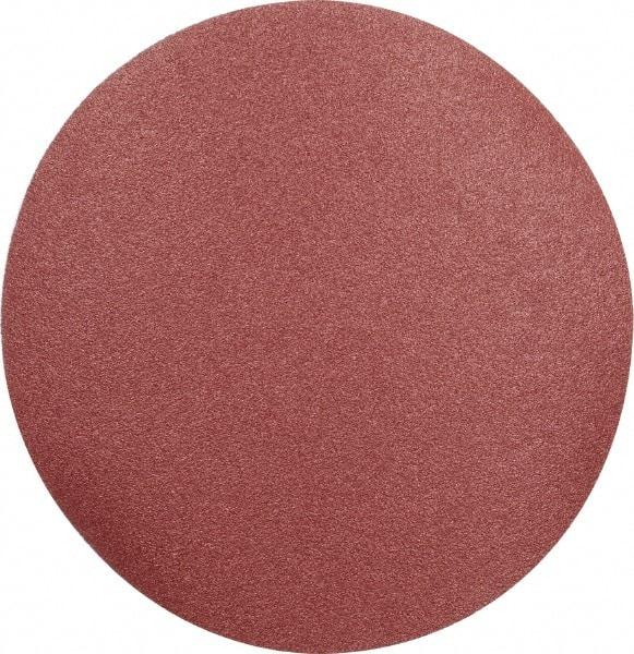 Made in USA - 15" Diam, 50 Grit Aluminum Oxide Adhesive PSA Disc - Coarse Grade, X Weighted Cloth Backing, For Low Speed Dual-Action Sanders, Random Orbital Sanders - Makers Industrial Supply