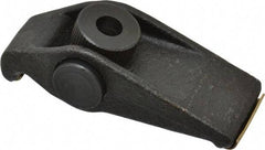 Value Collection - 5/16" Stud, 1-3/4" Max Clamping Height, Steel, Adjustable & Self-Positioning Strap Clamp - 1-1/4" Wide, 1" High, 1-1/8" Heel to Stud Center - Makers Industrial Supply