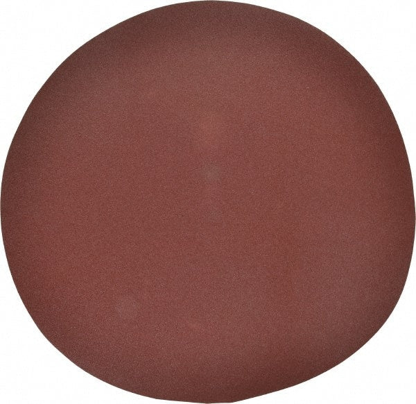 Made in USA - 20" Diam, 60 Grit Aluminum Oxide Adhesive PSA Disc - Makers Industrial Supply