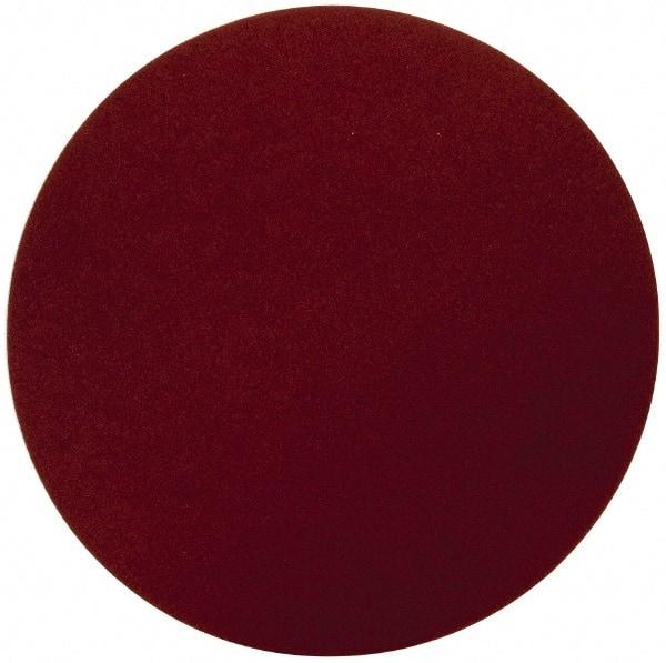 Made in USA - 20" Diam, 80 Grit Aluminum Oxide Adhesive PSA Disc - Medium Grade, X Weighted Cloth Backing, For Low Speed Dual-Action Sanders, Random Orbital Sanders - Makers Industrial Supply