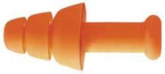 Howard Leight - Reusable, Corded, 25 dB, Flange Earplugs - Orange, 100 Pairs - Makers Industrial Supply