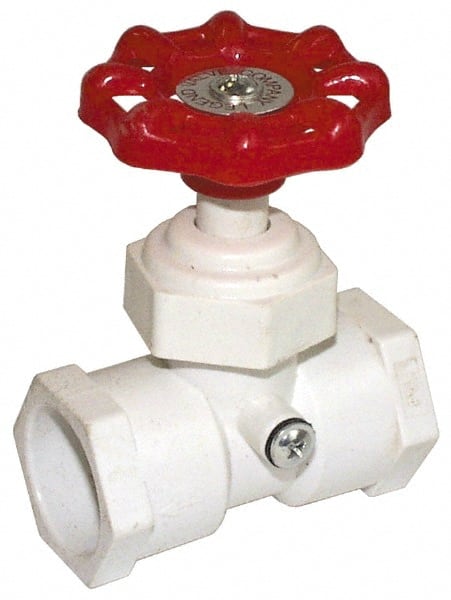 Legend Valve - 3/4" Pipe, 100 psi WOG Rating, PVC Stop & Waste Valve - Makers Industrial Supply