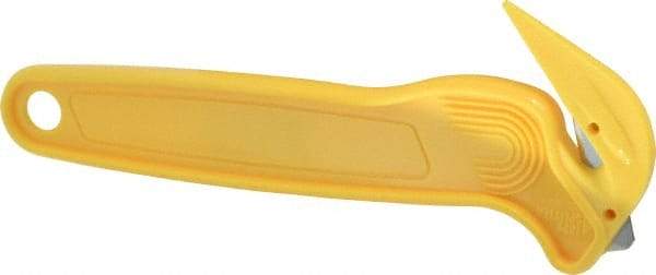 PHC - Fixed Film Cutter - Yellow Plastic Handle, 1 Blade Included - Makers Industrial Supply