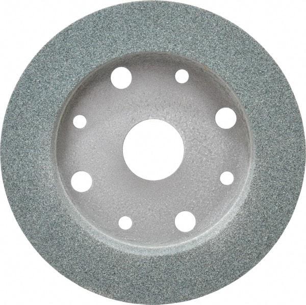 Norton - 6" Diam, 4" Hole Size, 1" Overall Thickness, 60 Grit, Type 2 Tool & Cutter Grinding Wheel - Medium Grade, Silicon Carbide, I Hardness, Vitrified Bond, 3,600 RPM - Makers Industrial Supply