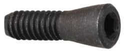 Cutting Tool Technologies - Hex Socket Lock Screw for Indexable Slotting Cutters - #1-72 Thread, For Use with Inserts - Makers Industrial Supply