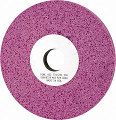 Grier Abrasives - 7" Diam x 1-1/4" Hole x 1/2" Thick, J Hardness, 46 Grit Surface Grinding Wheel - Makers Industrial Supply