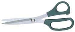 Clauss - 3-1/4" LOC, 8" OAL Stainless Steel Standard Shears - Ambidextrous, Straight Handle, For General Purpose Use - Makers Industrial Supply