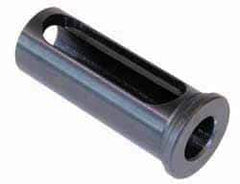 Collis Tool - 3/4" ID, 2" OD, 4" Length Under Head, Type C Lathe Tool Holder Bushing - 3/16" Head Thickness, 3-5/8" Slot Length - Exact Industrial Supply