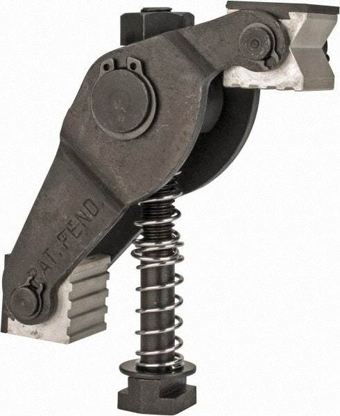 Gibraltar - 3/8" Stud, 2.13" Max Clamping Height, Steel Strap Clamp Assembly - 1-1/2" Strap Thickness, 4.55" Strap Len, 1-1/2" Strap Width - Makers Industrial Supply