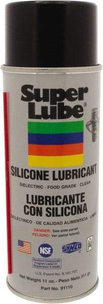 Synco Chemical - 11 oz Aerosol Silicone Lubricant - Food Grade - Makers Industrial Supply