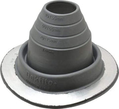 ITW Buildex - Metal Roof Flashing for 1-3/4 to 3-3/4" Pipe - 250°F Max Working Temp - Makers Industrial Supply