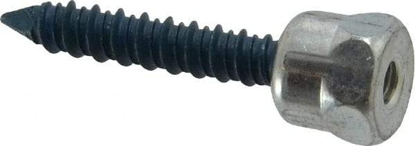 Buildex - 1/4" Zinc-Plated Steel Vertical (End Drilled) Mount Threaded Rod Anchor - 5/8" Diam x 1-1/2" Long, 2,810 Lb Ultimate Pullout, For Use with Concrete/Masonry - Makers Industrial Supply