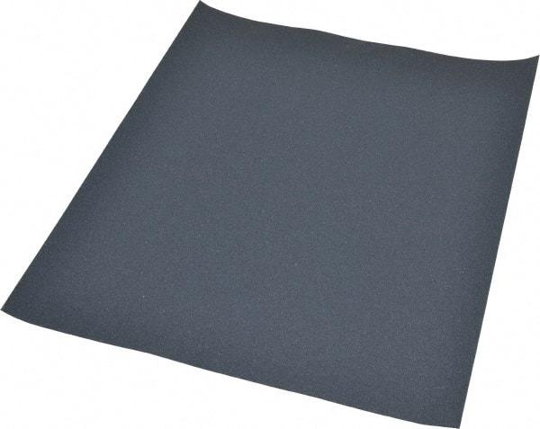 Value Collection - 320 Grit, Silicon Carbide Sanding Sheet - 11" Long x 9" Wide, Extra Fine Grade, A Weighted Paper Backing - Makers Industrial Supply