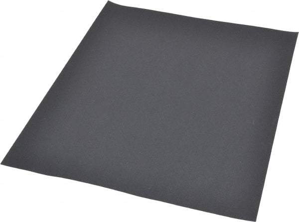 Value Collection - 400 Grit, Silicon Carbide Sanding Sheet - 11" Long x 9" Wide, Super Fine Grade, A Weighted Paper Backing - Makers Industrial Supply