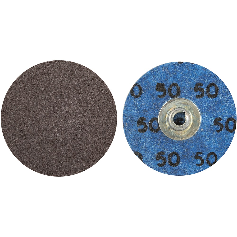 Norton - 2" 50 Grit Aluminum Oxide Quick Change Disc - Exact Industrial Supply