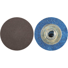 Norton - 1" 80 Grit Aluminum Oxide Quick Change Disc - Exact Industrial Supply