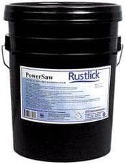 Rustlick - Rustlick PowerSaw, 5 Gal Pail Sawing Fluid - Synthetic, For Band Sawing, Circular Sawing, Grinding - Makers Industrial Supply