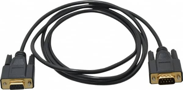 Tripp-Lite - 6' Long, DB9/DB9 Computer Cable - Black, Male x Female - Makers Industrial Supply