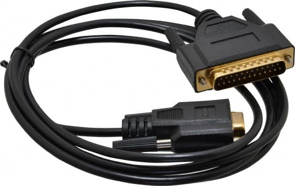 Tripp-Lite - 6' Long, DB9/DB25 Computer Cable - Black, Female x Male - Makers Industrial Supply