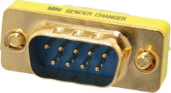 Tripp-Lite - Adapter/Gender Changer - DB9(M/M) Connector, Black - Makers Industrial Supply