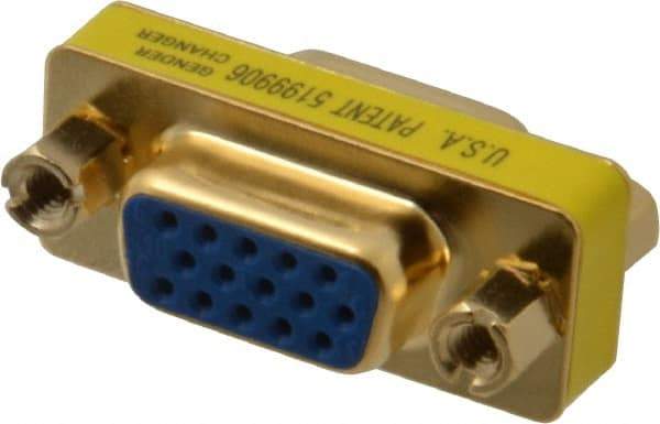 Tripp-Lite - Adapter/Gender Changer - HDDB15(F/F) Connector, Black - Makers Industrial Supply