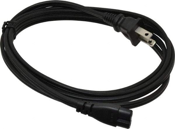 Tripp-Lite - 6' Long, NEMA 1-16P/IEC-320-C7 Computer Cable - Black, Male x Male - Makers Industrial Supply