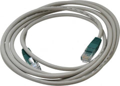 Tripp-Lite - 10' Long, RJ45/RJ45 Computer Cable - Gray, Male x Male - Makers Industrial Supply