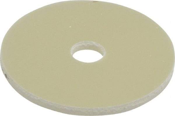 Made in USA - 3/8" Screw, Grade G10 Fiberglass Standard Flat Washer - 3/8" ID x 2" OD, 1/8" Thick, Plain Finish - Makers Industrial Supply