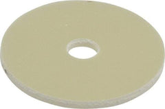 Made in USA - 3/8" Screw, Grade G10 Fiberglass Standard Flat Washer - 3/8" ID x 2" OD, 1/8" Thick, Plain Finish - Makers Industrial Supply