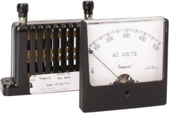 Simpson Electric - Analog, AC Voltmeter, Panel Meter - 60 Hz, 83333 Ohms at 60 Hz, 500 VAC - Makers Industrial Supply