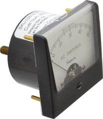 Simpson Electric - Analog, AC Ammeter, Panel Meter - 60 Hz, 0.001 Ohms at 60 Hz - Makers Industrial Supply