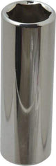 Blackhawk by Proto - 1/2" Drive, Deep Hand Socket - 6 Points, 3-3/32" OAL, Chrome Finish - Makers Industrial Supply