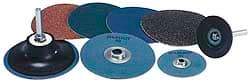 Superior Abrasives - 36 Piece, 36, 60, 80, 120 Grit, 2" Disc Diam, Abrasive Disc Kit - Coated & Nonwoven, Very Coarse, Medium, Fine Grade, Aluminum Oxide - Makers Industrial Supply