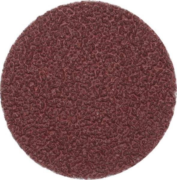 Superior Abrasives - 2" Disc Diam, 36 Grit, Aluminum Oxide Quick Change Disc - Type S Attaching System, Coated, Very Coarse Grade - Makers Industrial Supply