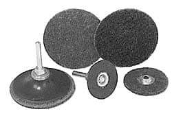 Superior Abrasives - 3" Disc Diam, Aluminum Oxide Quick Change Disc - Type S Attaching System, Nonwoven, Brown, Coarse Grade, FD Series - Makers Industrial Supply