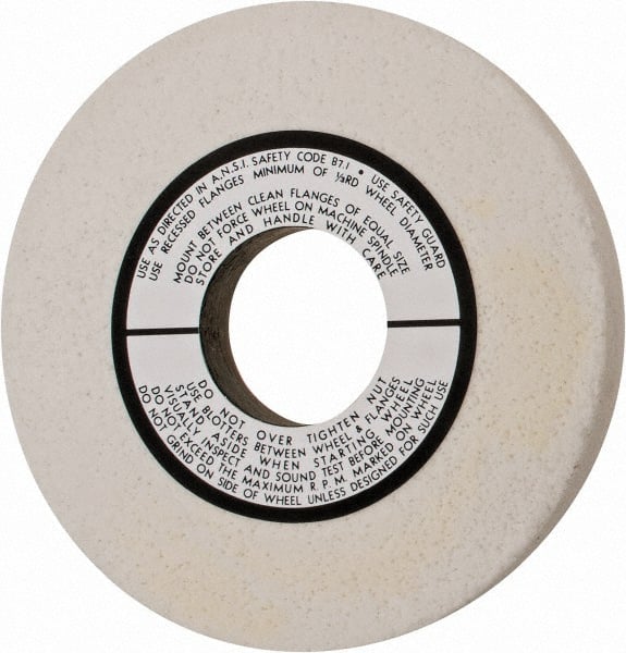 Grier Abrasives - 10" Diam x 3" Hole x 1" Thick, F Hardness, 46 Grit Surface Grinding Wheel - Makers Industrial Supply