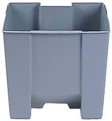 Rubbermaid - 7.125 Gal Rectangle Plastic Rigid Trash Can Liner - 14-3/8" Long x 11-3/4" Wide x 13-1/4" High, Compatible with Container Series 6143 - Makers Industrial Supply