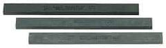 Made in USA - 240 Grit Silicon Carbide Rectangular Polishing Stone - Very Fine Grade, 1/2" Wide x 6" Long x 1/4" Thick - Makers Industrial Supply