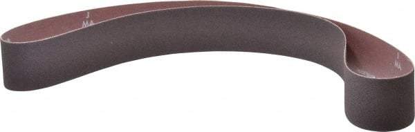 Norton - 2" Wide x 48" OAL, 80 Grit, Aluminum Oxide Abrasive Belt - Aluminum Oxide, Medium, Coated, X Weighted Cloth Backing, Series R228 - Makers Industrial Supply