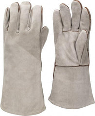 MCR Safety - Size XL Cowhide Welding Glove - 13" OAL, Gauntlet Cuff - Makers Industrial Supply