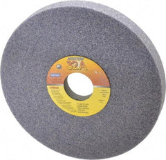 Norton - 7" Diam x 1-1/4" Hole x 3/4" Thick, H Hardness, 46 Grit Surface Grinding Wheel - Aluminum Oxide, Type 5, Coarse Grade, 3,600 Max RPM, Vitrified Bond, One-Side Recess - Makers Industrial Supply