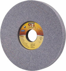 Norton - 7" Diam x 1-1/4" Hole x 3/4" Thick, K Hardness, 60 Grit Surface Grinding Wheel - Aluminum Oxide, Type 5, Medium Grade, 3,600 Max RPM, Vitrified Bond, One-Side Recess - Makers Industrial Supply