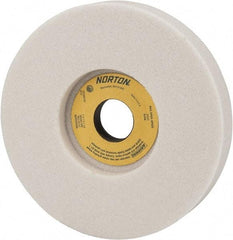 Norton - 7" Diam x 1-1/4" Hole x 1" Thick, I Hardness, 46 Grit Surface Grinding Wheel - Aluminum Oxide, Type 5, Coarse Grade, 3,600 Max RPM, Vitrified Bond, One-Side Recess - Makers Industrial Supply