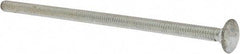 Value Collection - 1/4-20 UNC 5-1/2" Length Under Head, Standard Square Neck, Carriage Bolt - Grade 5 Steel, Zinc-Plated Finish - Makers Industrial Supply