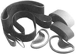 Norton - 4" Wide x 132" OAL, 80 Grit, Silicon Carbide Abrasive Belt - Silicon Carbide, Medium, Coated, Wet - Makers Industrial Supply