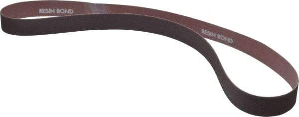 Norton - 1" Wide x 42" OAL, 60 Grit, Aluminum Oxide Abrasive Belt - Aluminum Oxide, Medium, Coated, X Weighted Cloth Backing, Series R228 - Makers Industrial Supply