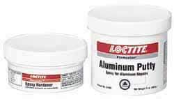 Loctite - 1 Lb Kit Gray Epoxy Resin Putty - -20 to 203°F Operating Temp, 6 hr Full Cure Time, Series 135 - Makers Industrial Supply